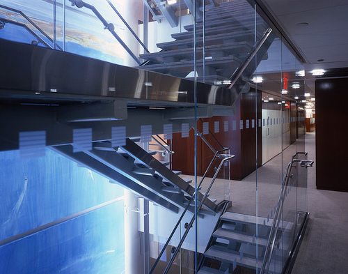Rockefeller Center Bank Stairs