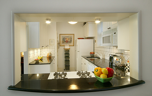 The Dining Room to Kitchen pass through