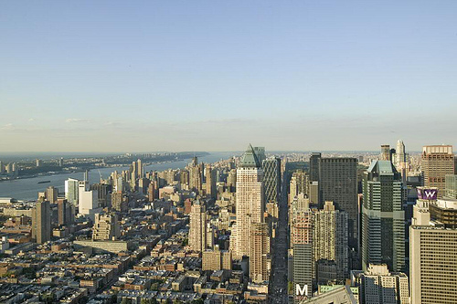The view from The New York Times North Tower.