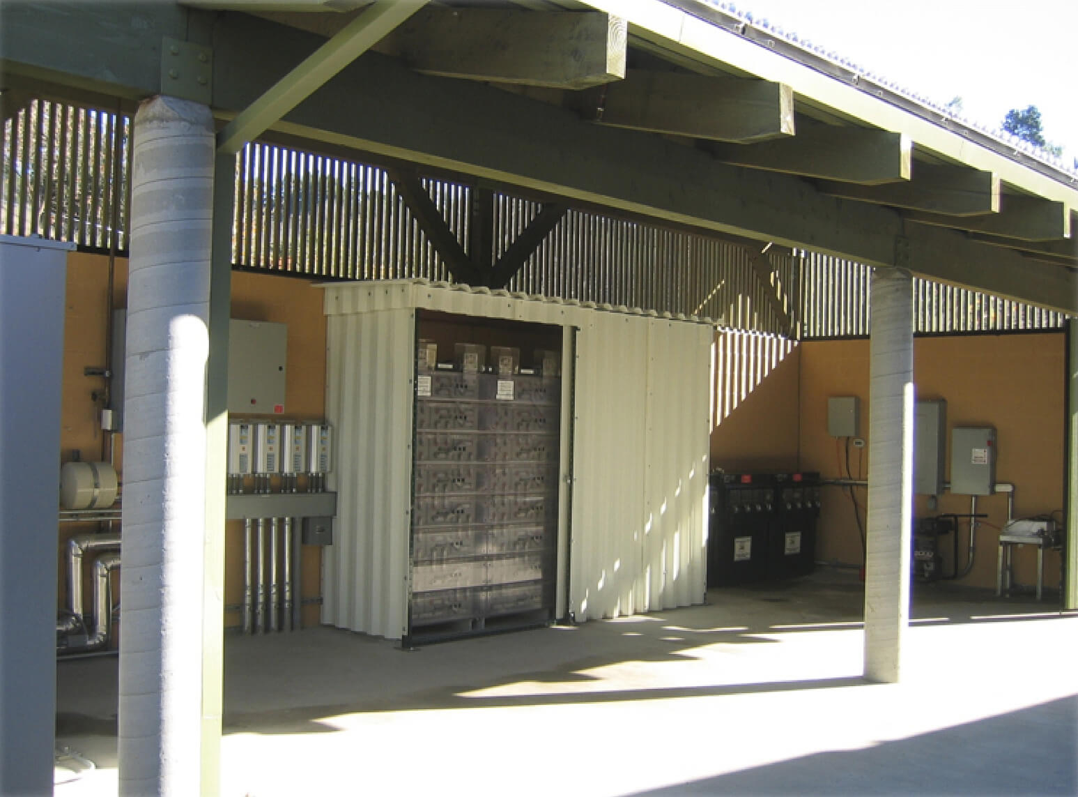 Audubon Battery storage system.